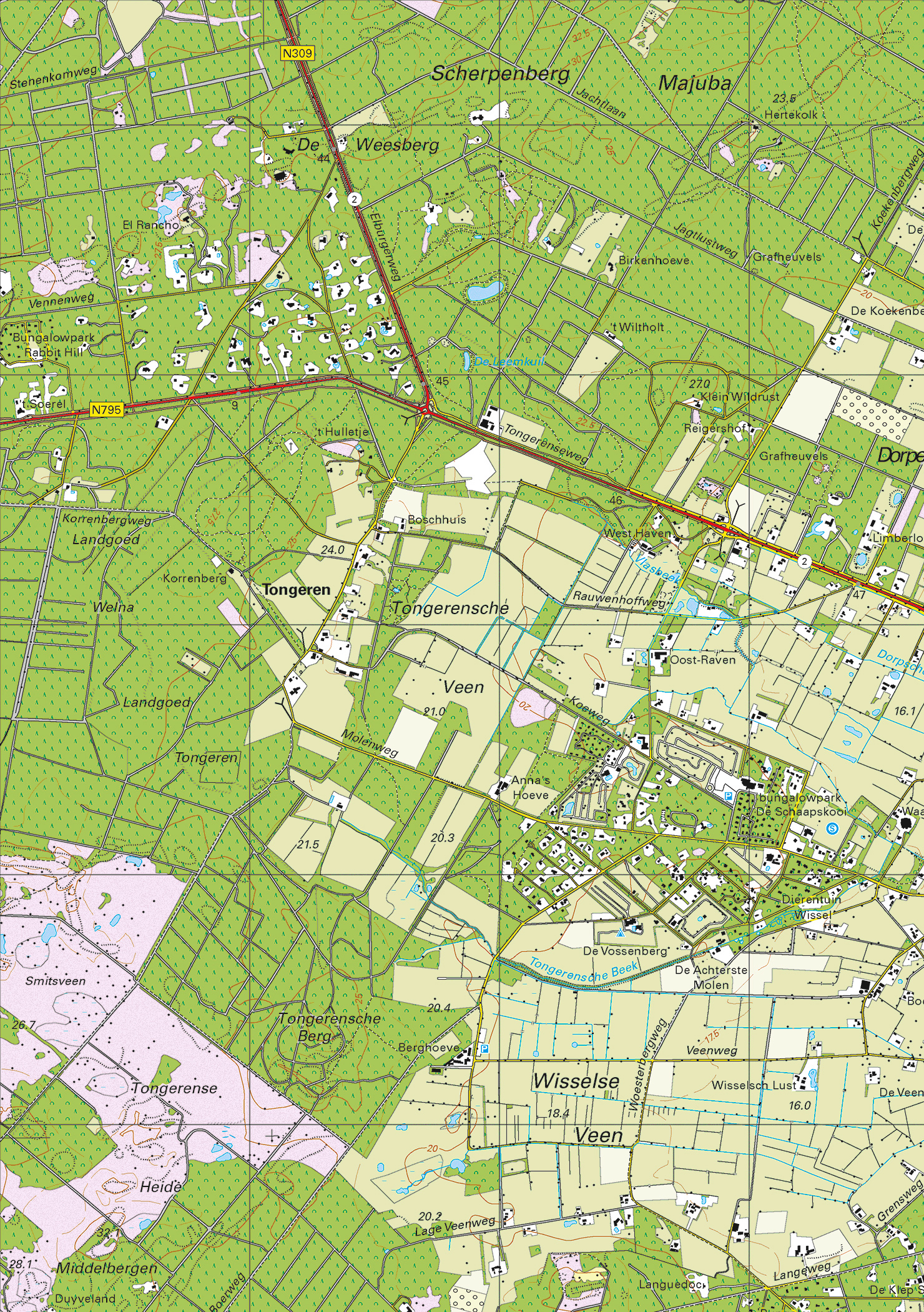 Digitale Topografische Kaart 19d Wormerveer Kaarten En