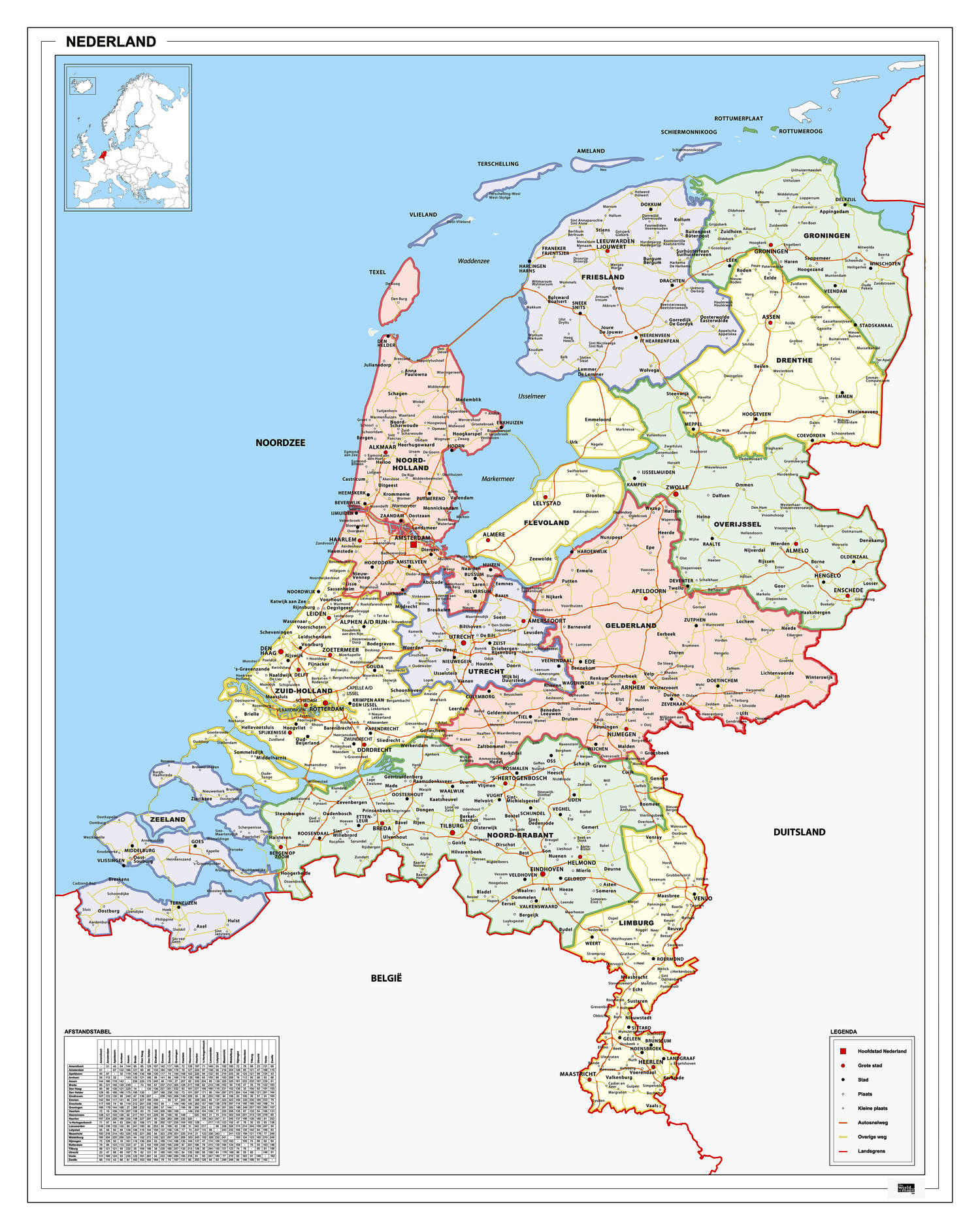 View Kaart Nederland Provincies Corona Background