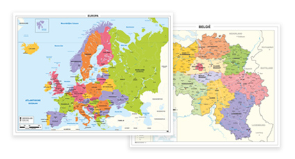 Beprikbare wandkaarten Beprikbare wandkaarten