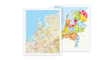 Beprikbare Nederlandkaarten