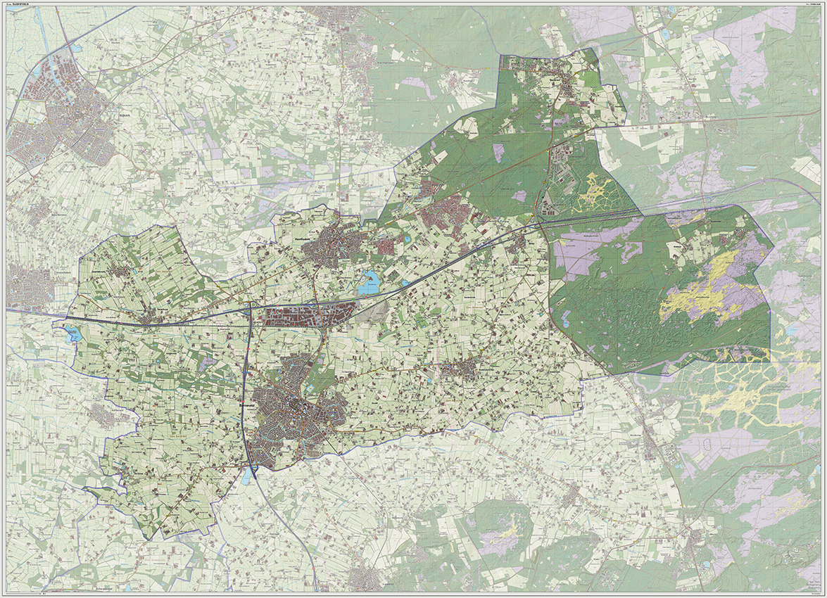 Digitale kaart Barneveld | Kaarten en Atlassen.nl