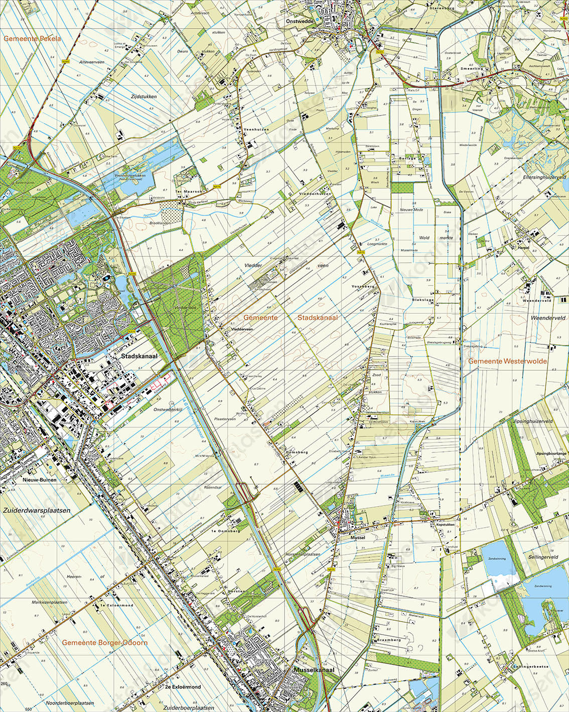 Topografische Kaart 15A Ijsselmeer Topografische Kaart 15A Ijsselmeer