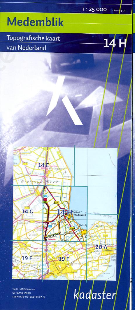 Digitale Topografische Kaart 14H Medemblik