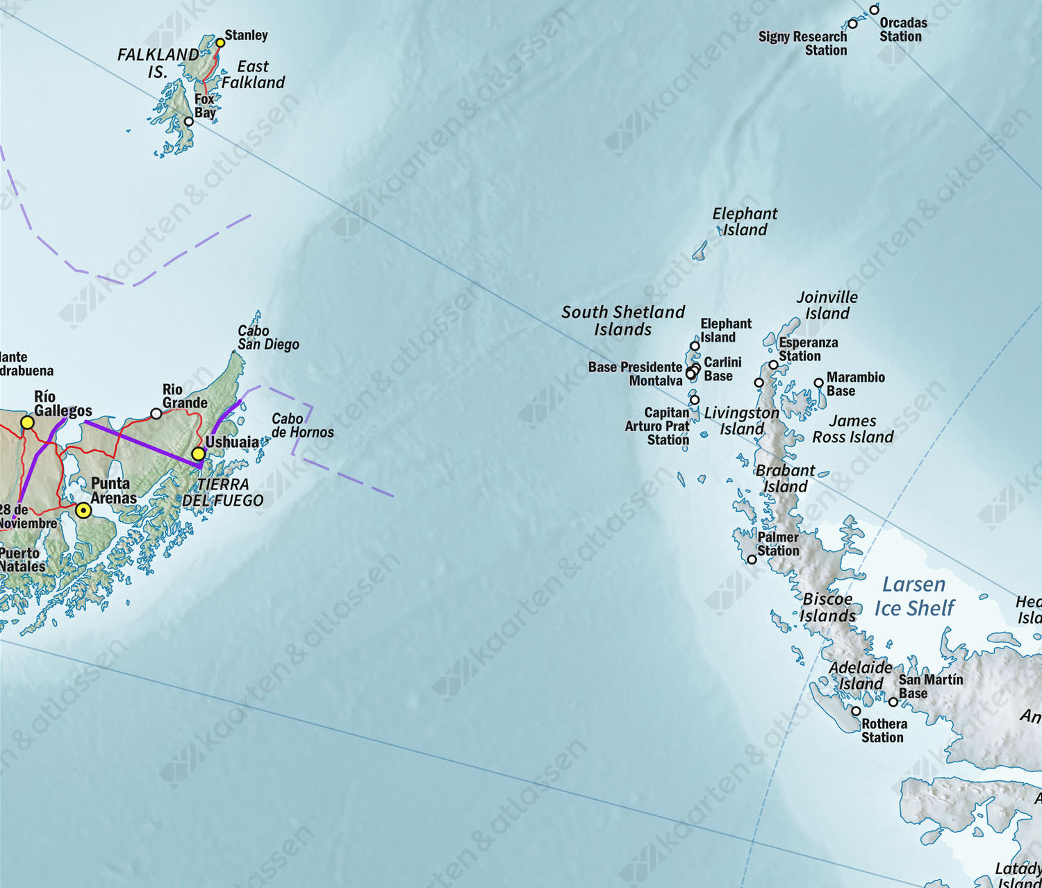 Antarctica / Zuidpool Natuurkundig