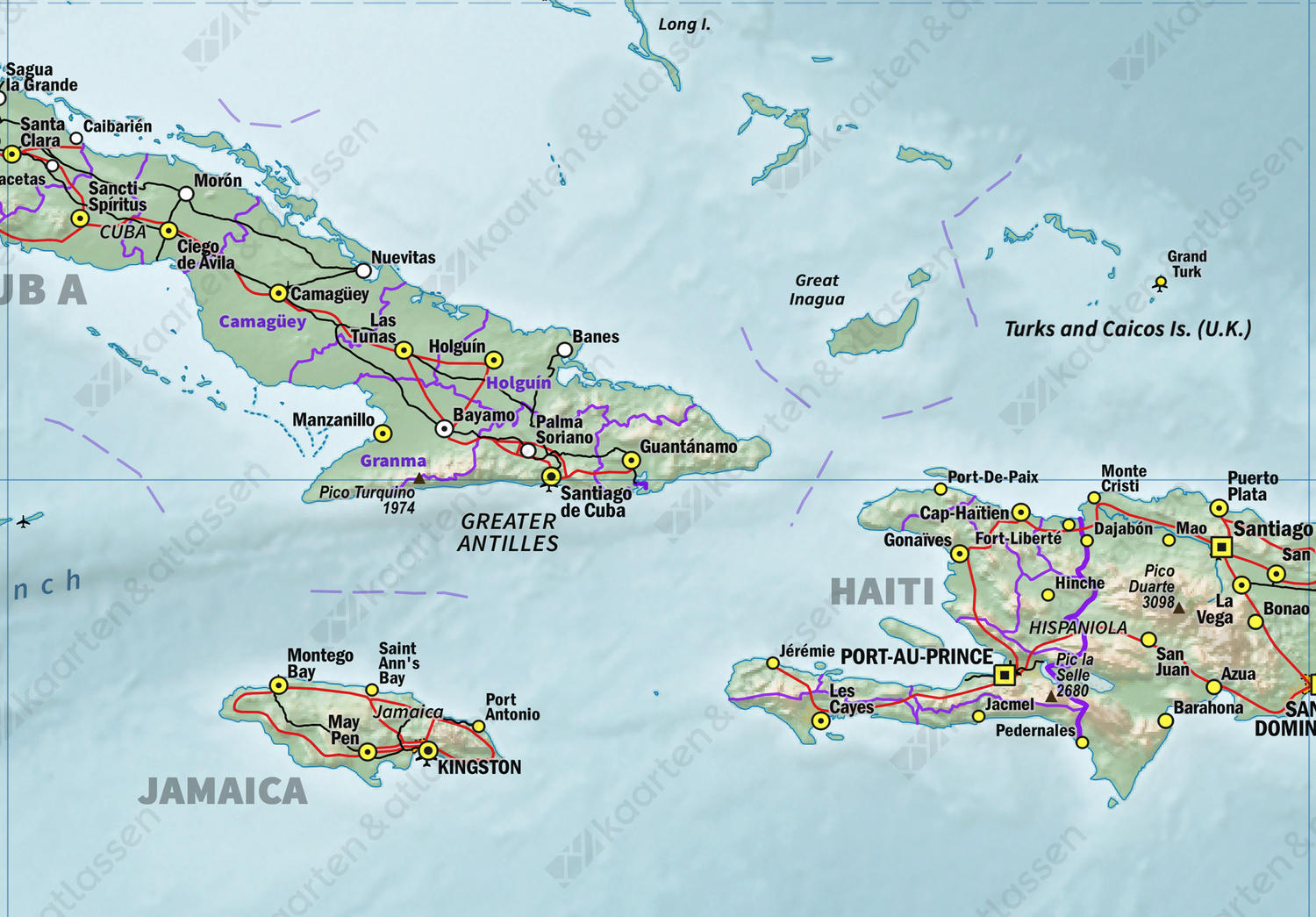 Midden Amerika en Caraiben