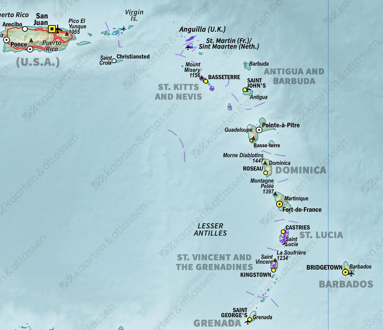 Midden Amerika en Caraiben