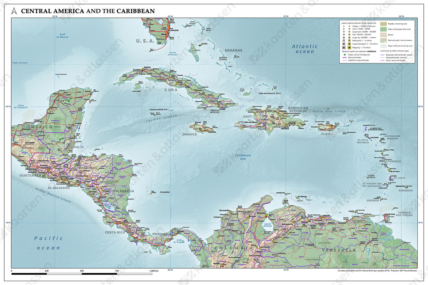 Midden Amerika en Caraiben Midden Amerika en Caraiben