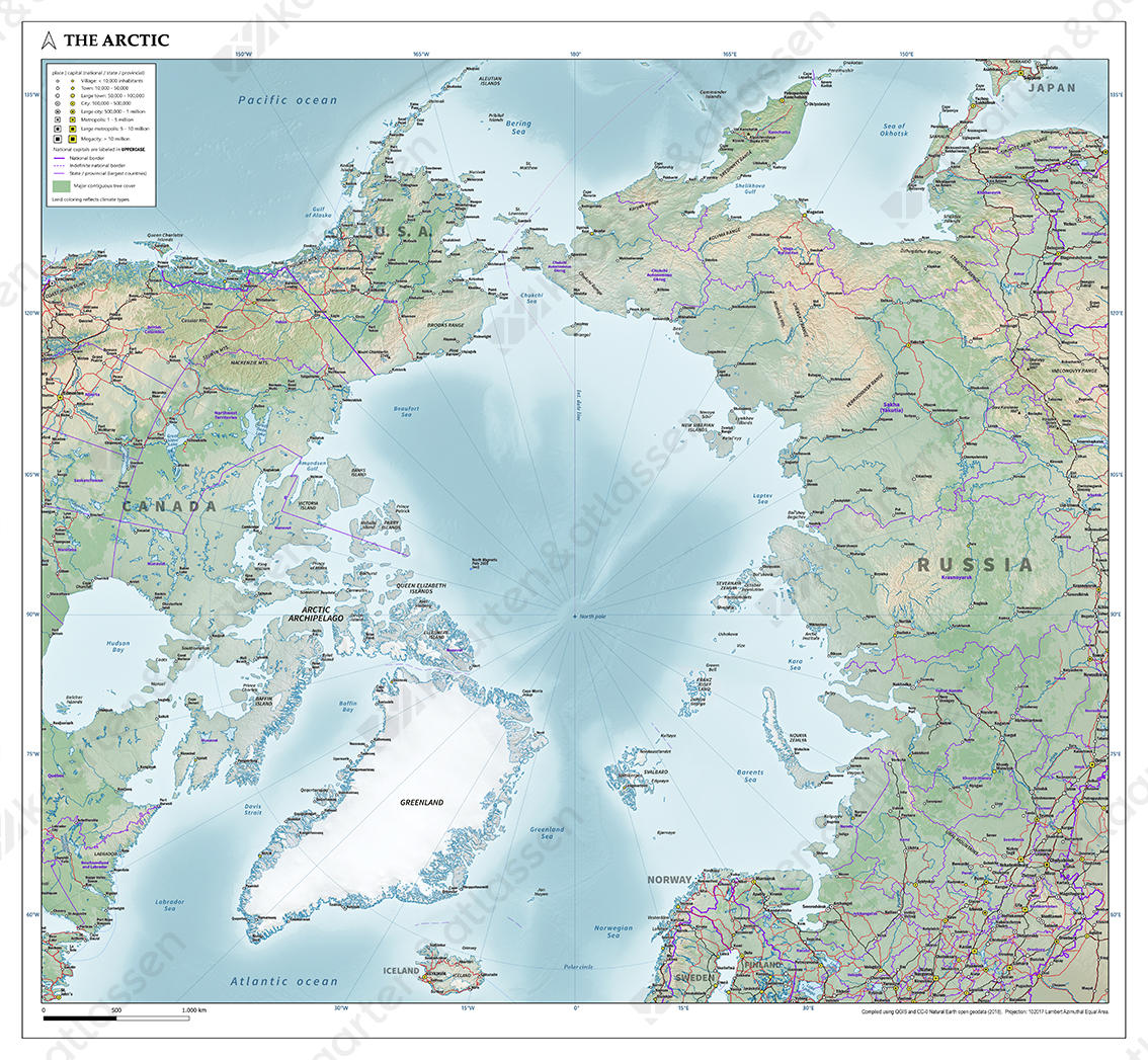 The Arctic / Noordpool Natuurkundig The Arctic / Noordpool Natuurkundig
