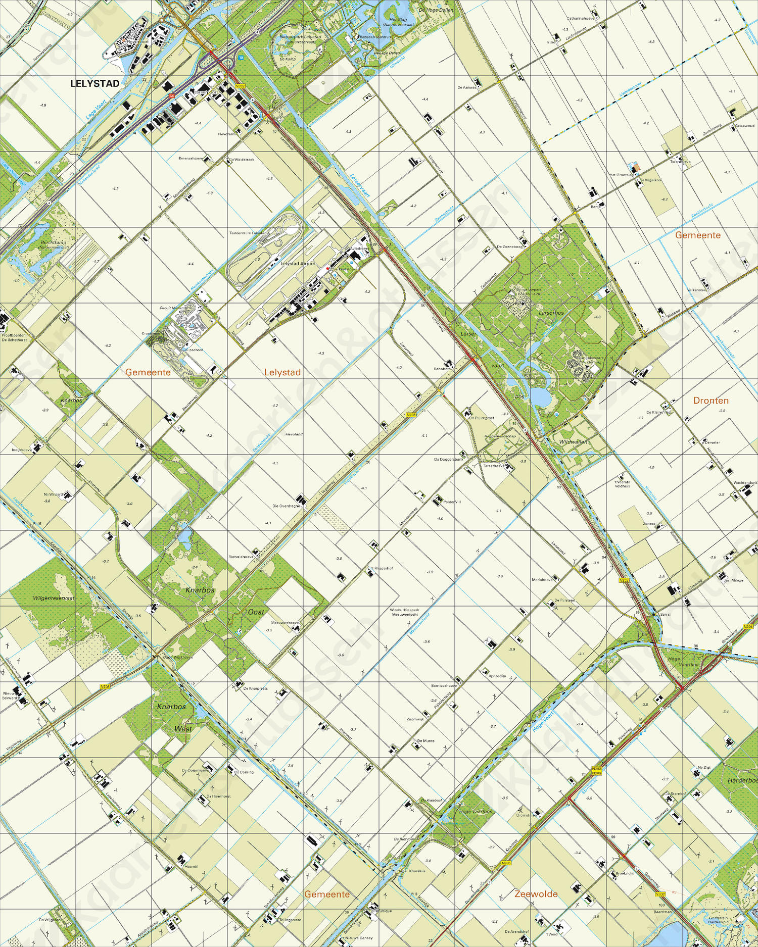 Topografische Kaart 26E Larserbos Topografische Kaart 26E Larserbos