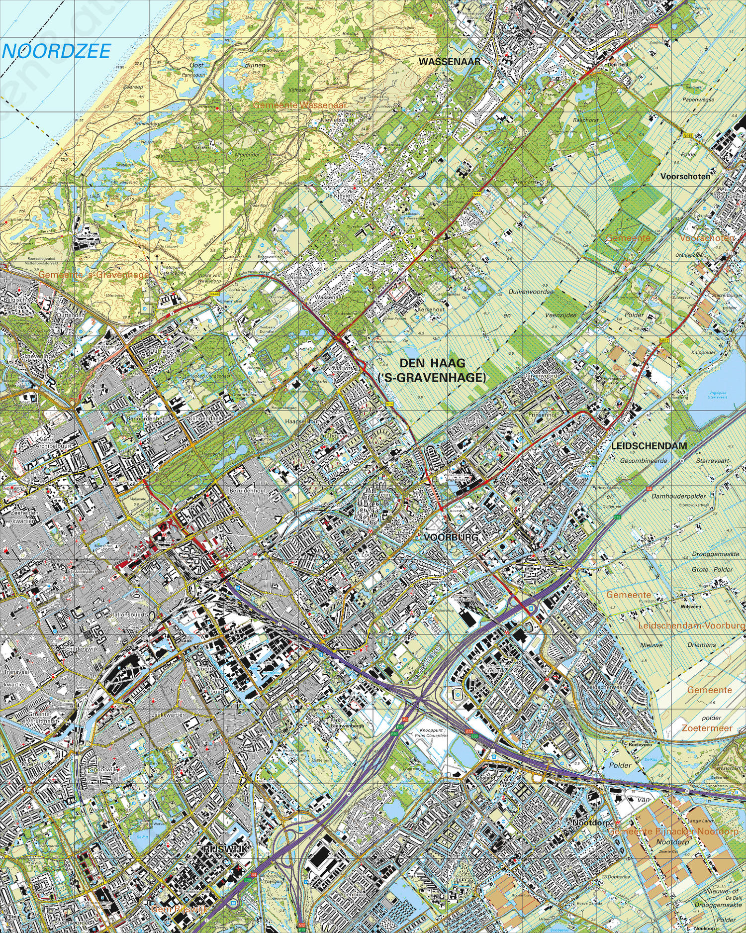 Digitale Topografische Kaart 30G 's-Gravenhage