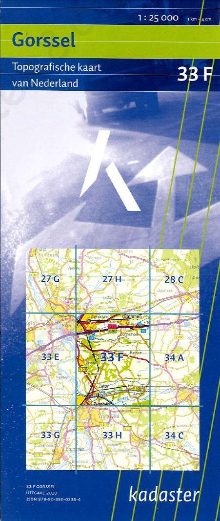 Digitale Topografische Kaart 33F Gorssel