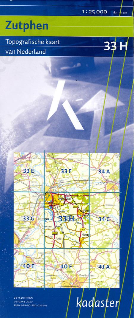 Digitale Topografische Kaart 33H Zutphen
