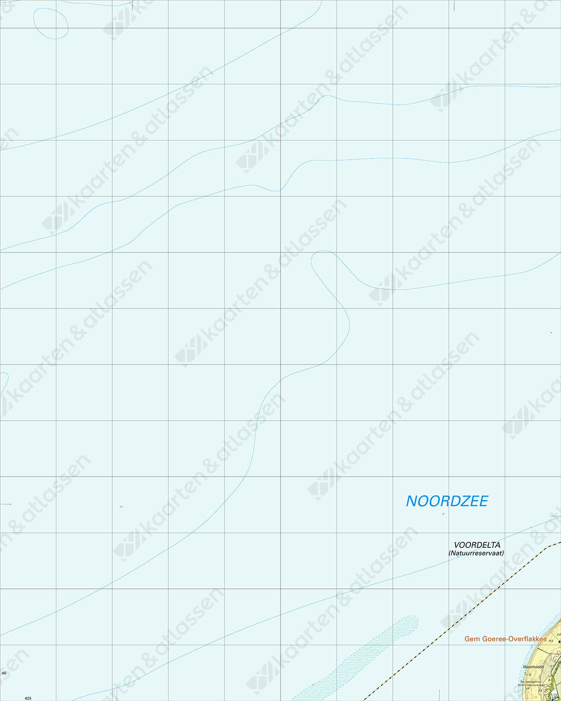 Digitale Topografische Kaart 36G Oost Goedereede