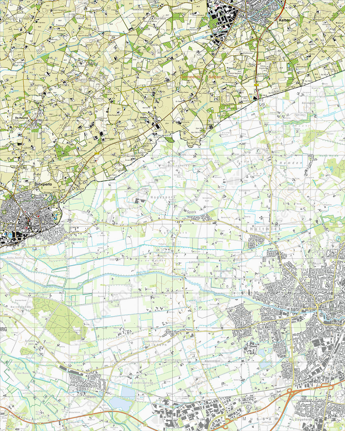 Digitale Topografische Kaart 41D Dinxperlo