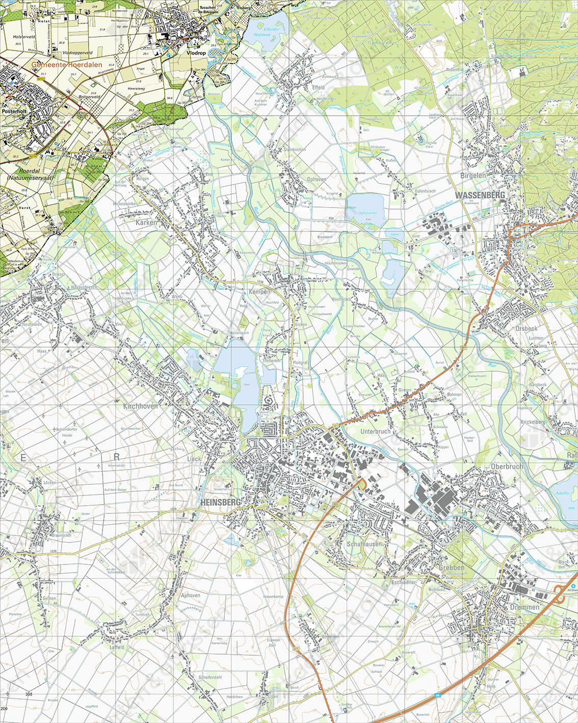 Digitale Topografische Kaart 60E Vlodrop Digitale Topografische Kaart 60E Vlodrop