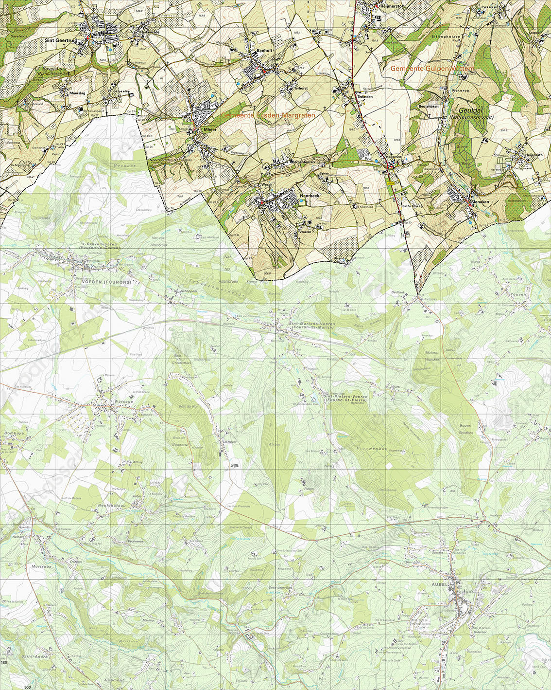 Topografische Kaart 62C Noorbeek Topografische Kaart 62C Noorbeek