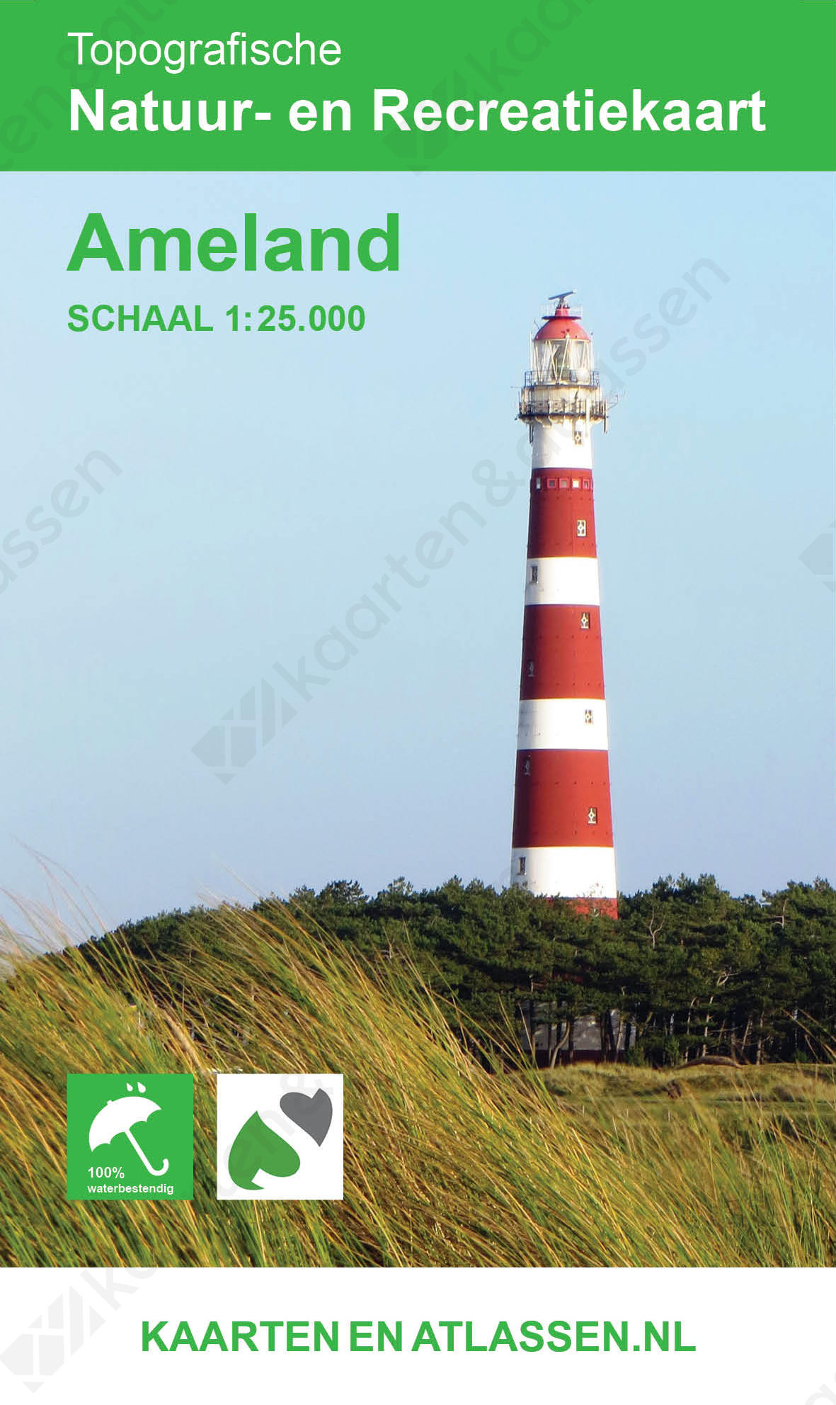 Kaart Ameland