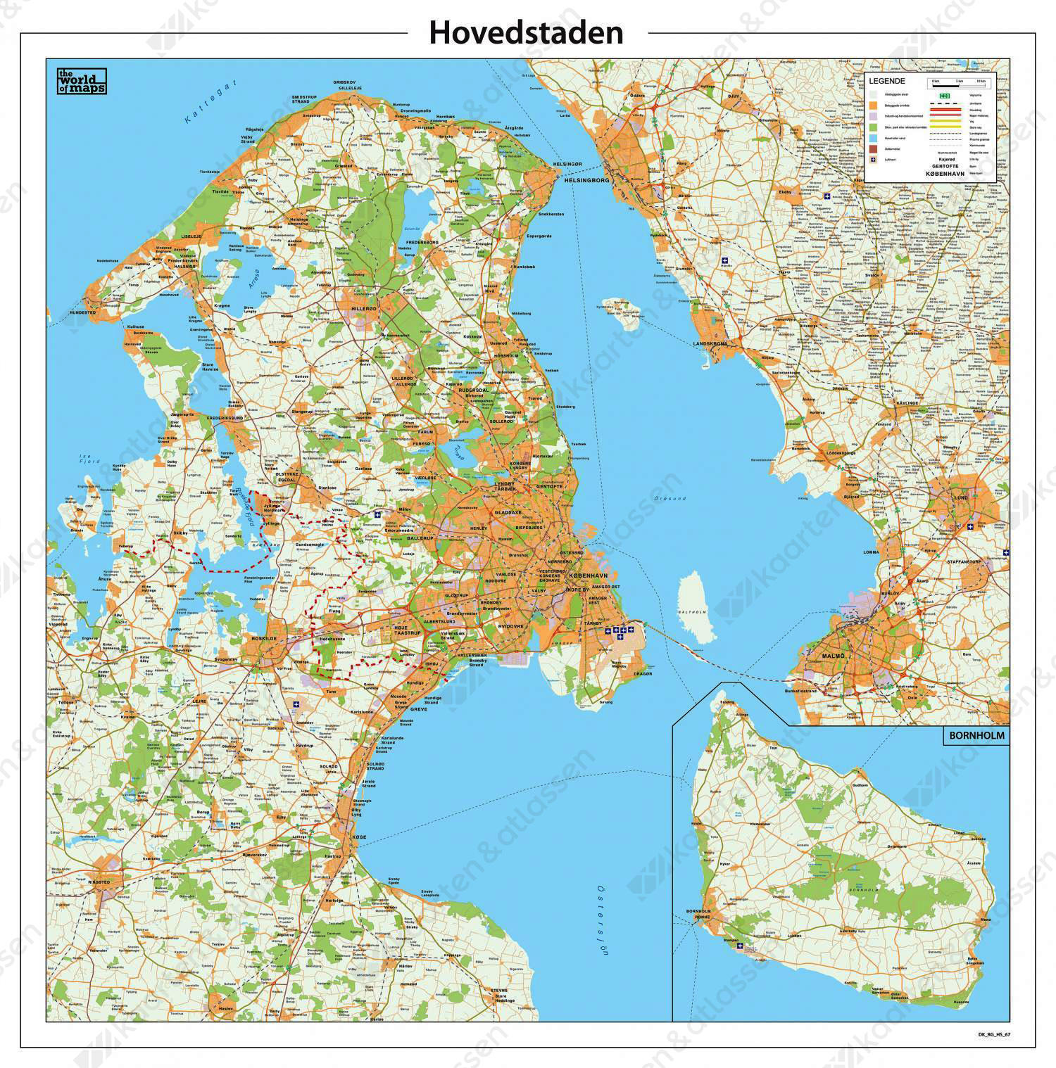 Digitale Hovedstaden 67 Digitale Kaart Hovedstaden 67