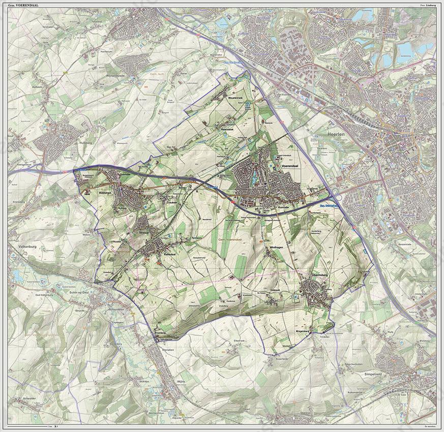 Digitale kaart Voerendaal Digitale kaart Voerendaal