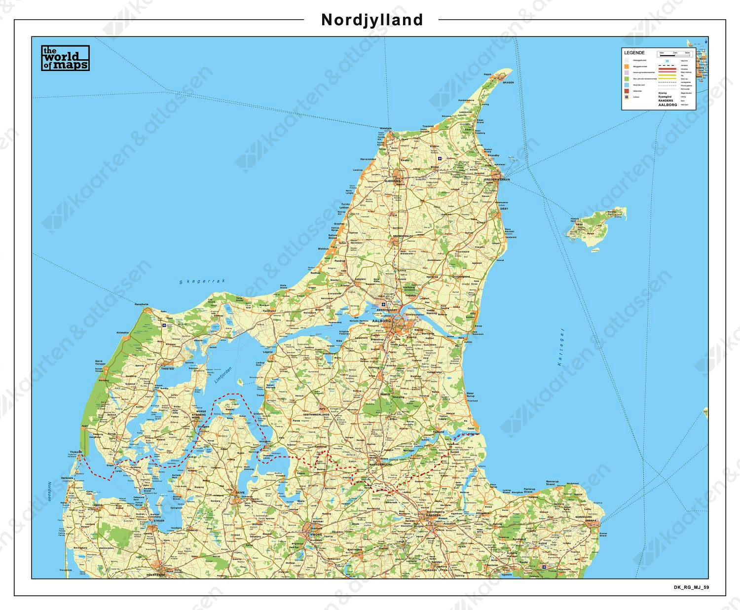 Digitale Kaart Nordjylland 59 Digitale Kaart Nordjylland 59
