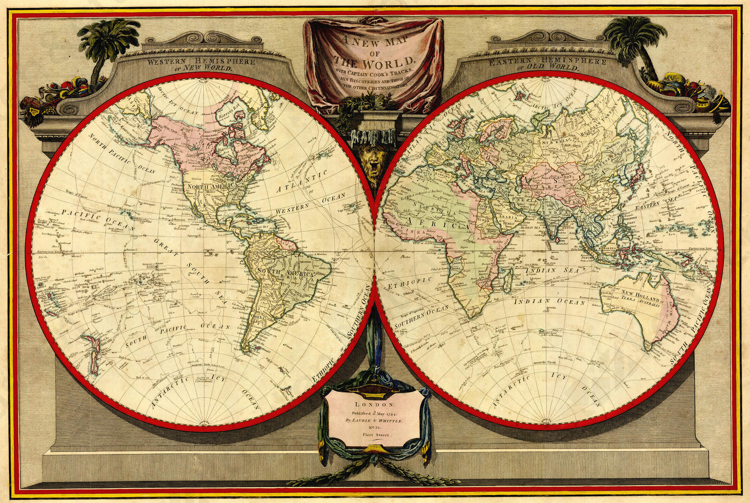 Digitale Wereldkaart Lauri en Whittle