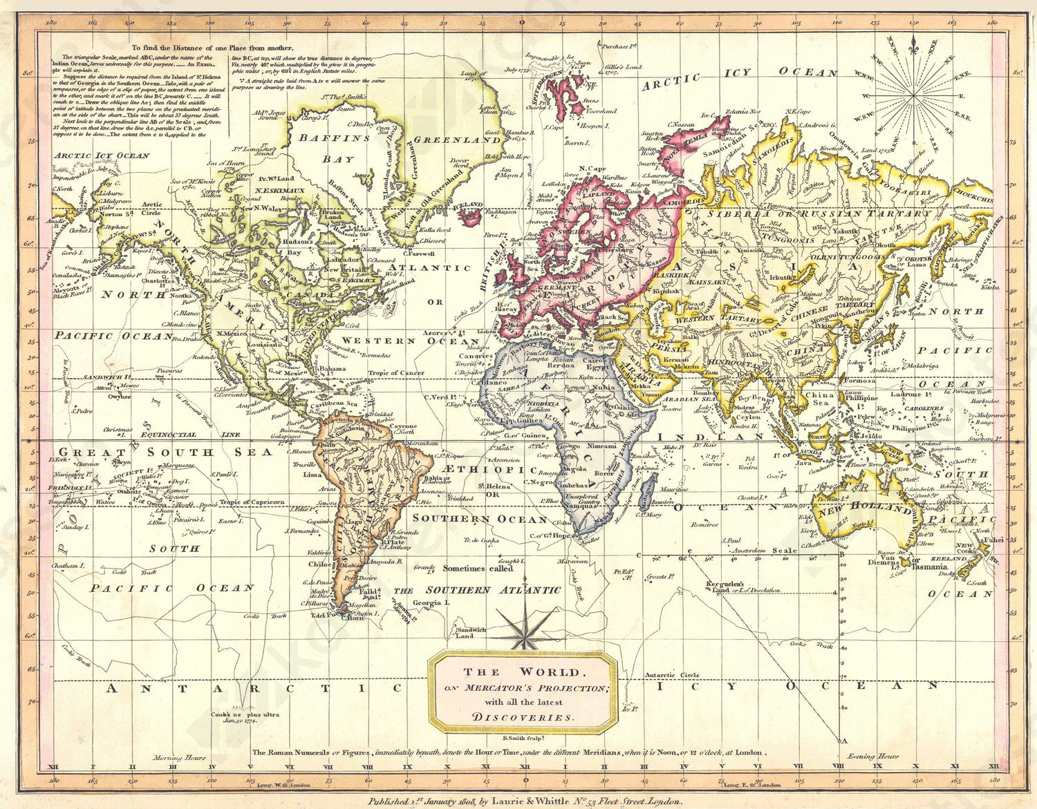 Digitale Wereldkaart Lauri en Whittle