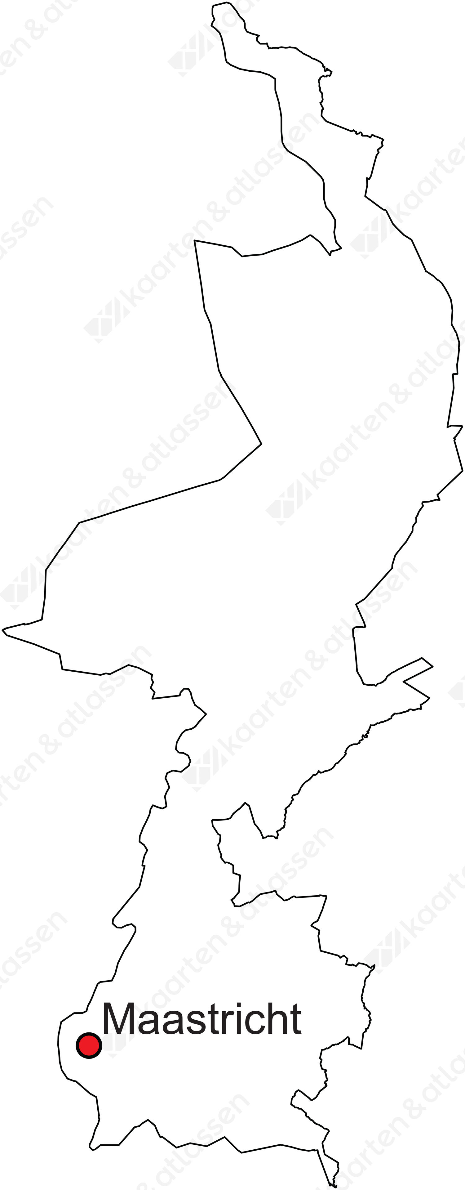 Gratis digitale kaart Limburg Gratis digitale kaart Limburg