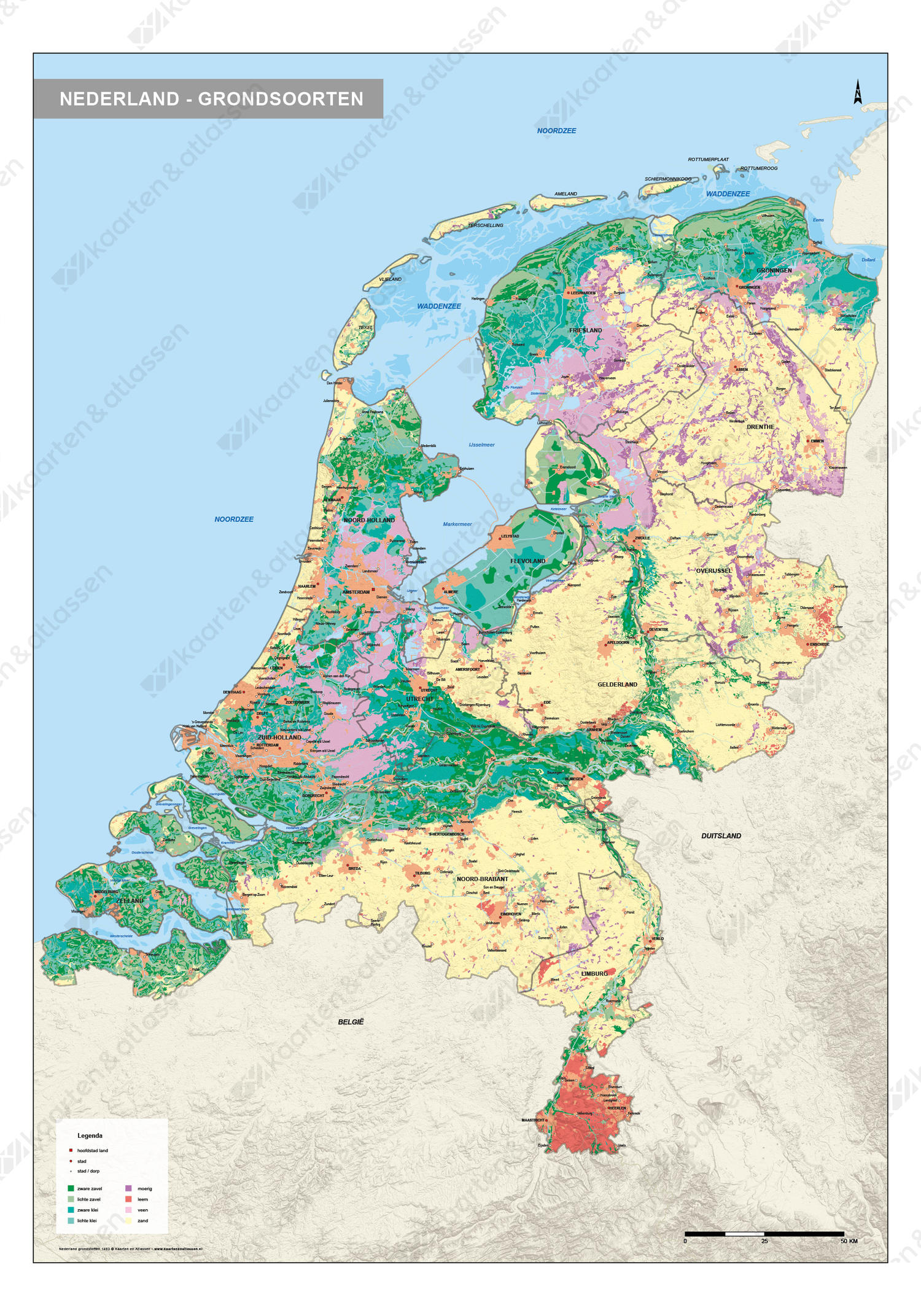 Digitale Grondsoortenkaart Nederland Digitale Grondsoortenkaart Nederland