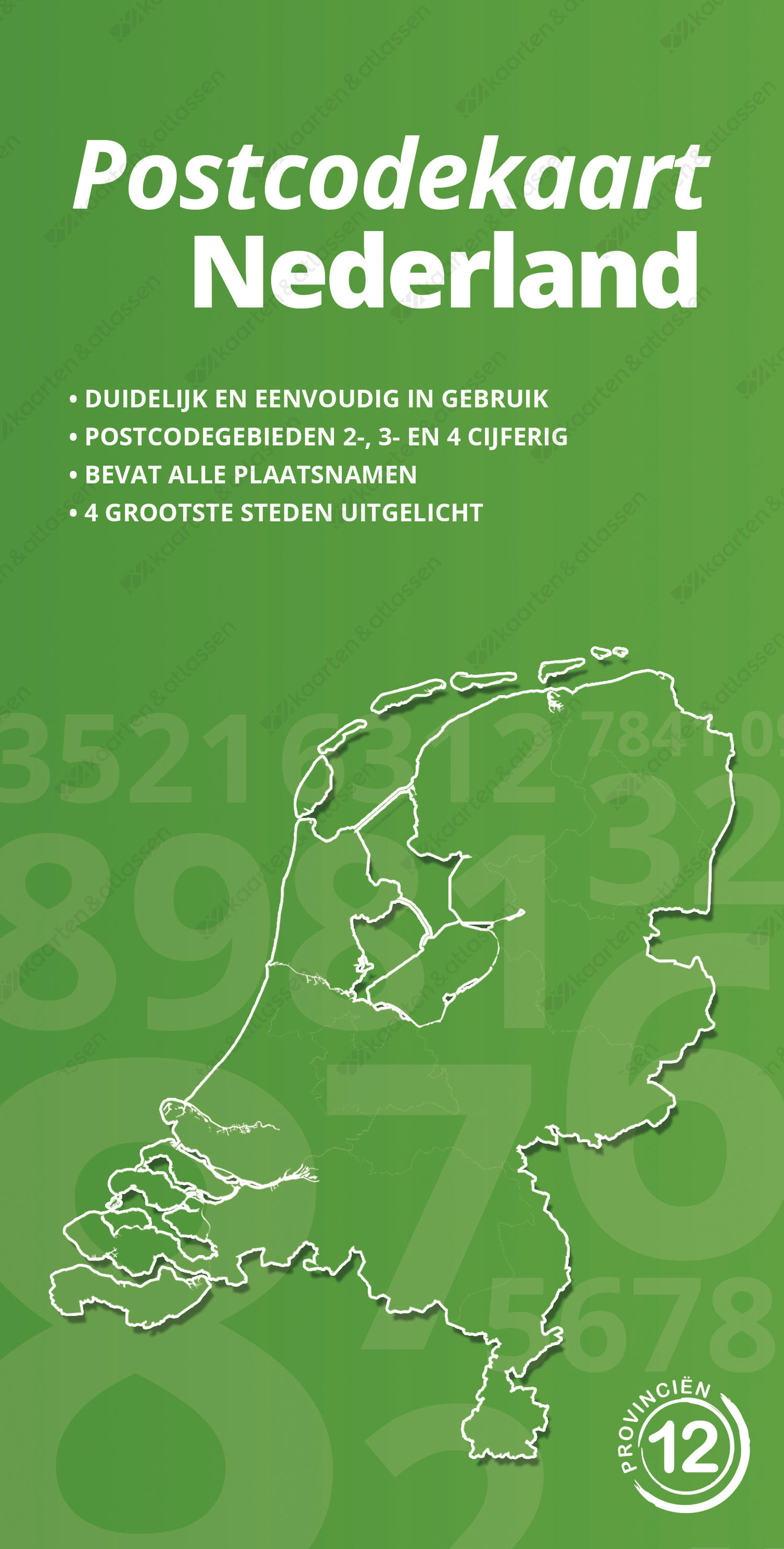 Vouwkaart Postcode Nederland