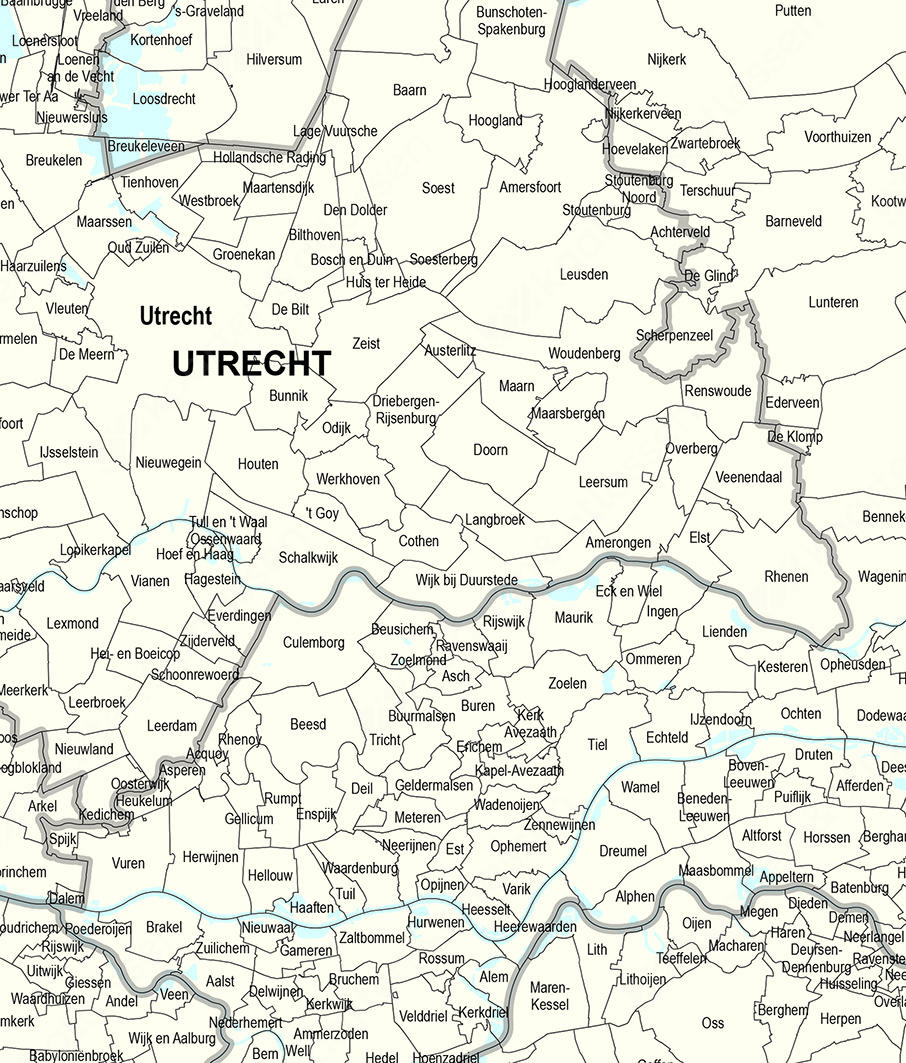 som Mangel stuk Plaatsnamenkaart Nederland 532 | Kaarten en Atlassen.nl