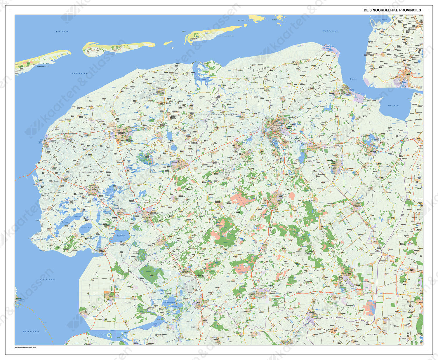 3 Noordelijke Provincies: Friesland, Groningen & Drenthe