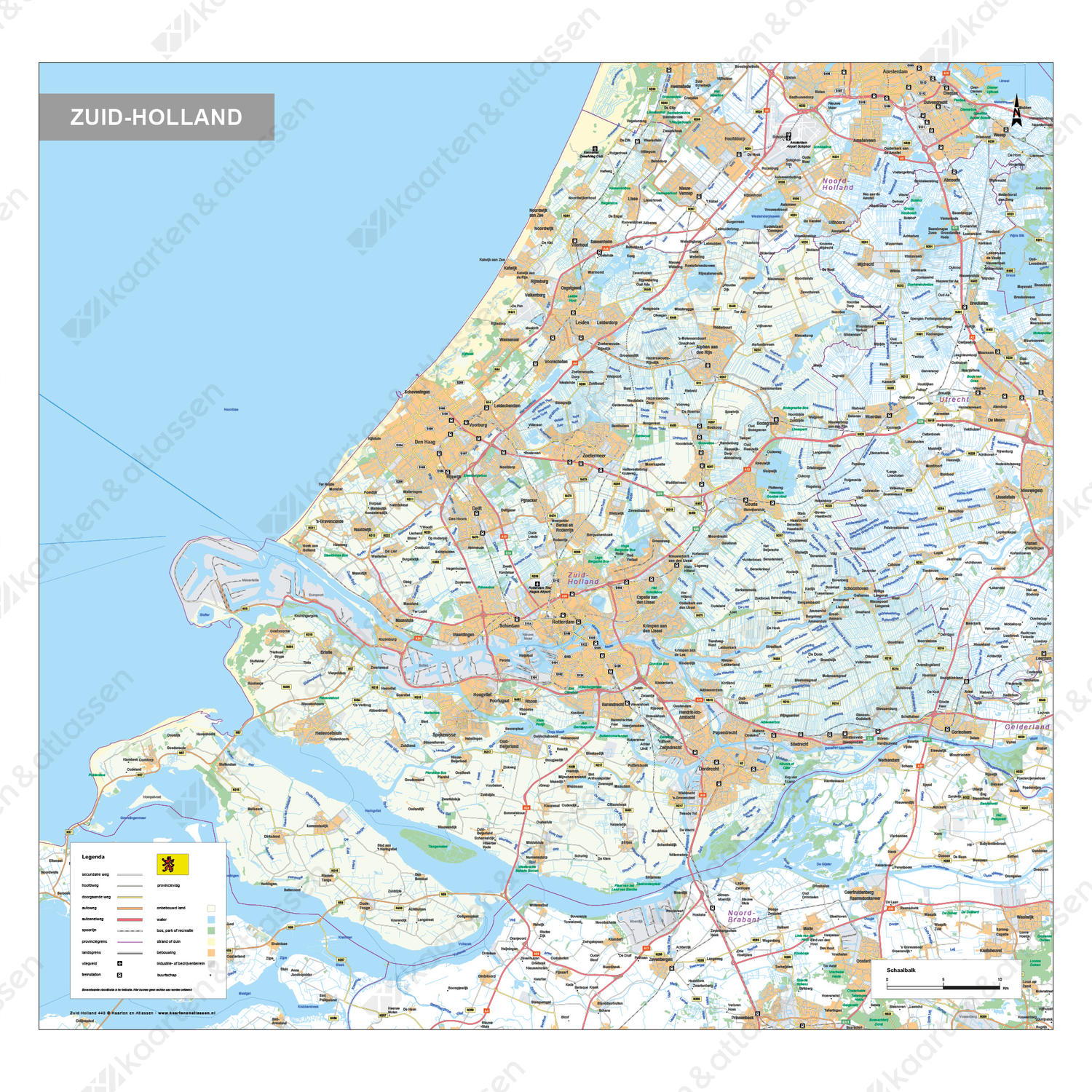 Digitale Kaart Zuid-Holland Digitale Kaart Zuid-Holland