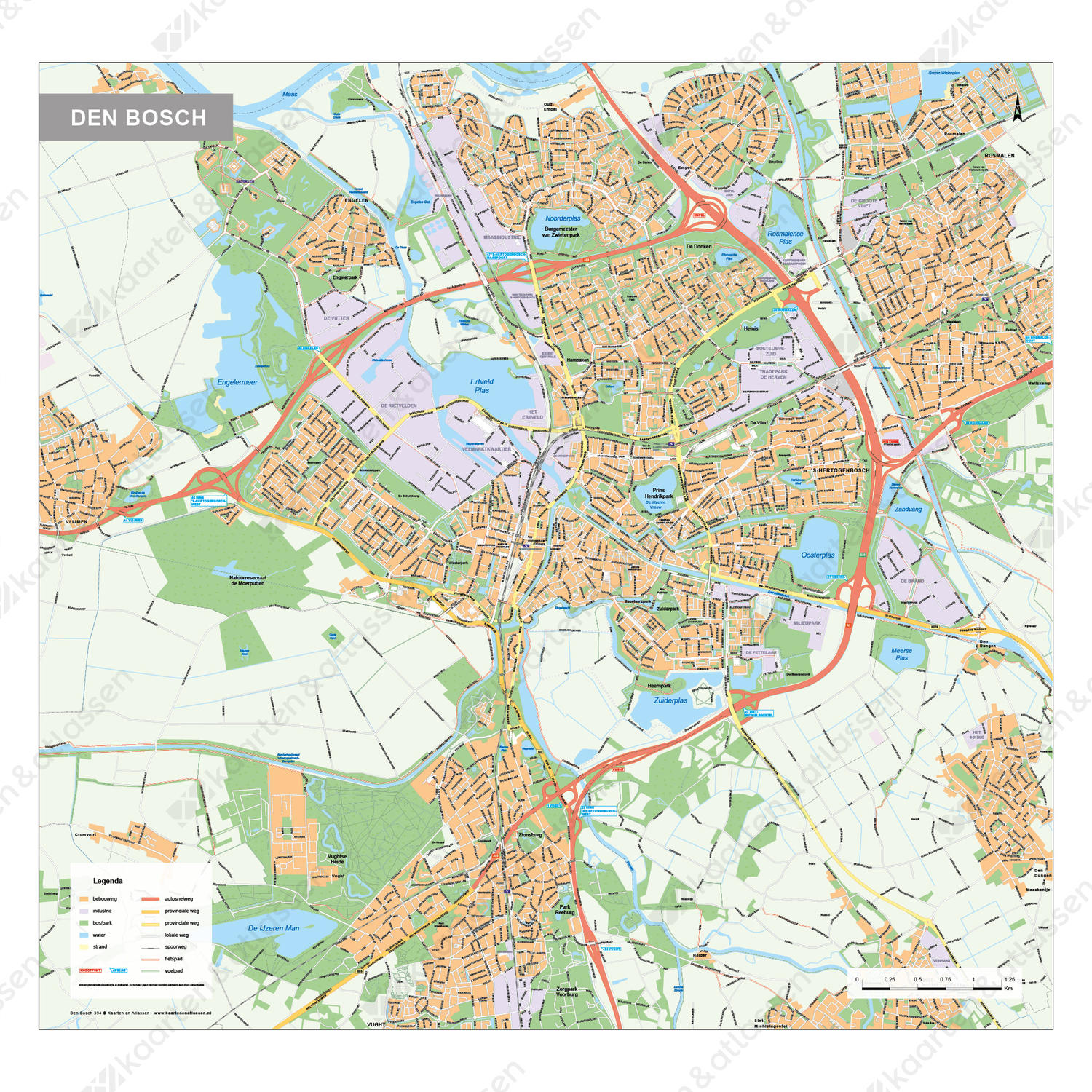 Kaart Den Bosch Kaart Den Bosch