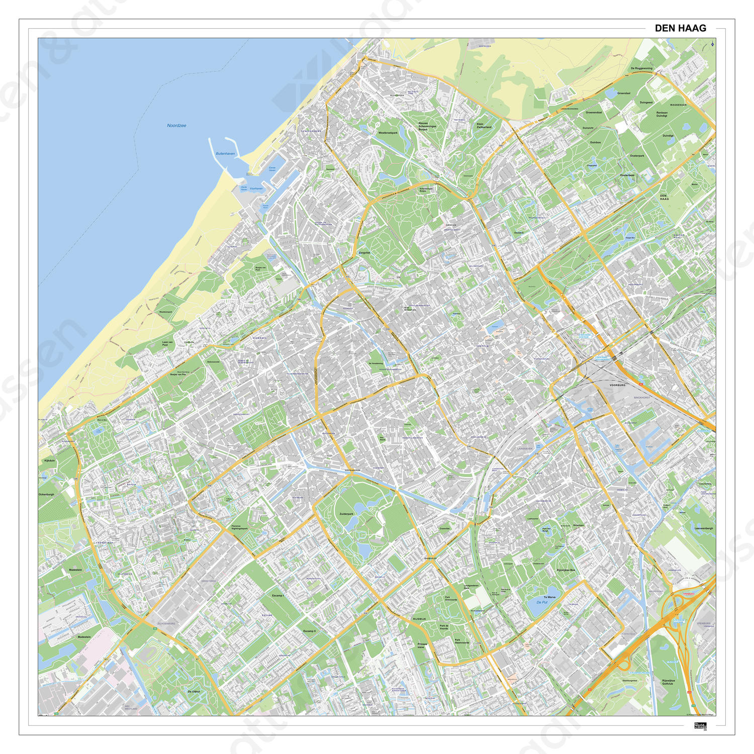 Kaart Den Haag Kaart Den Haag