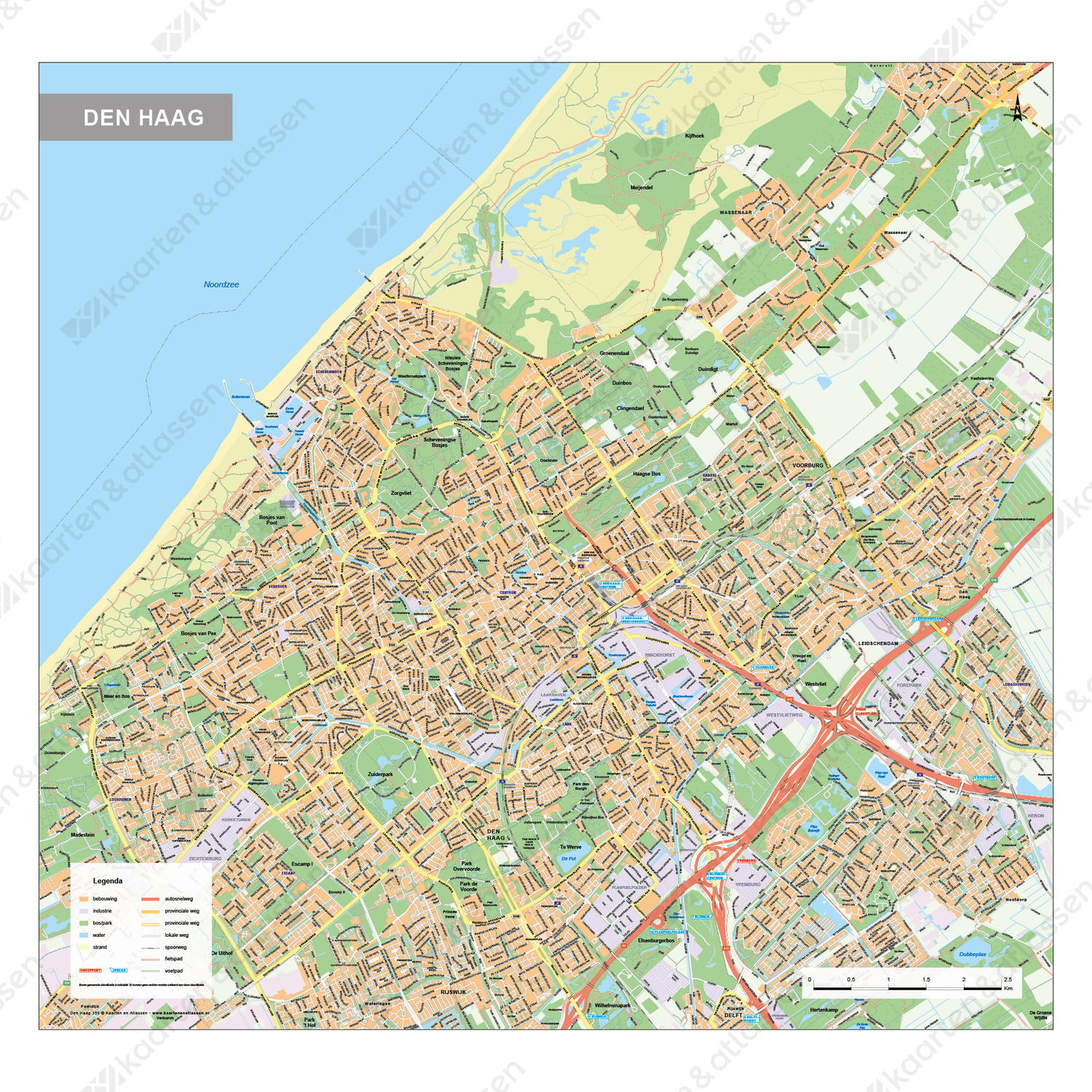 Kaart Den Haag Kaart Den Haag