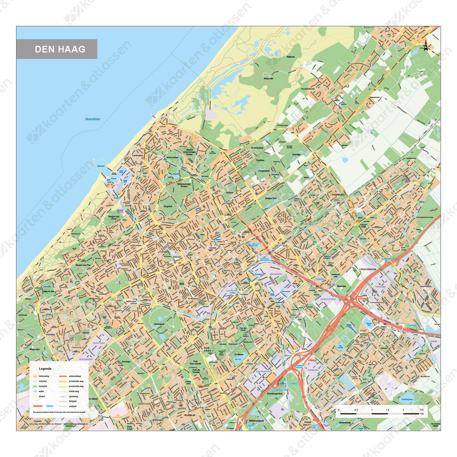 Digitale Kaart Den Haag