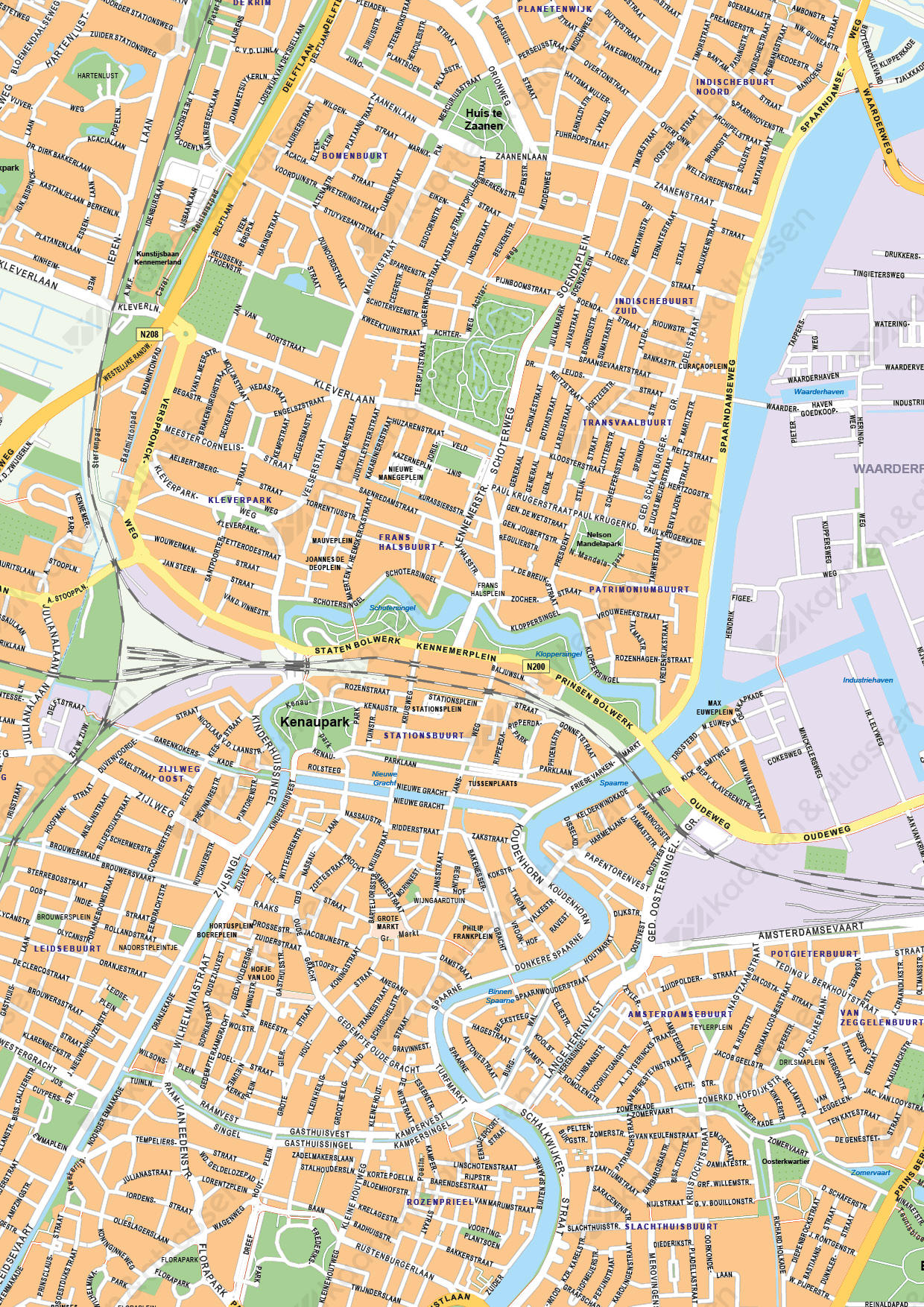Digitale Kaart Haarlem