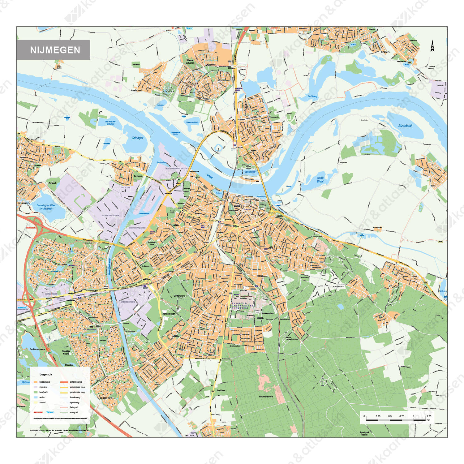 Digitale Kaart Nijmegen