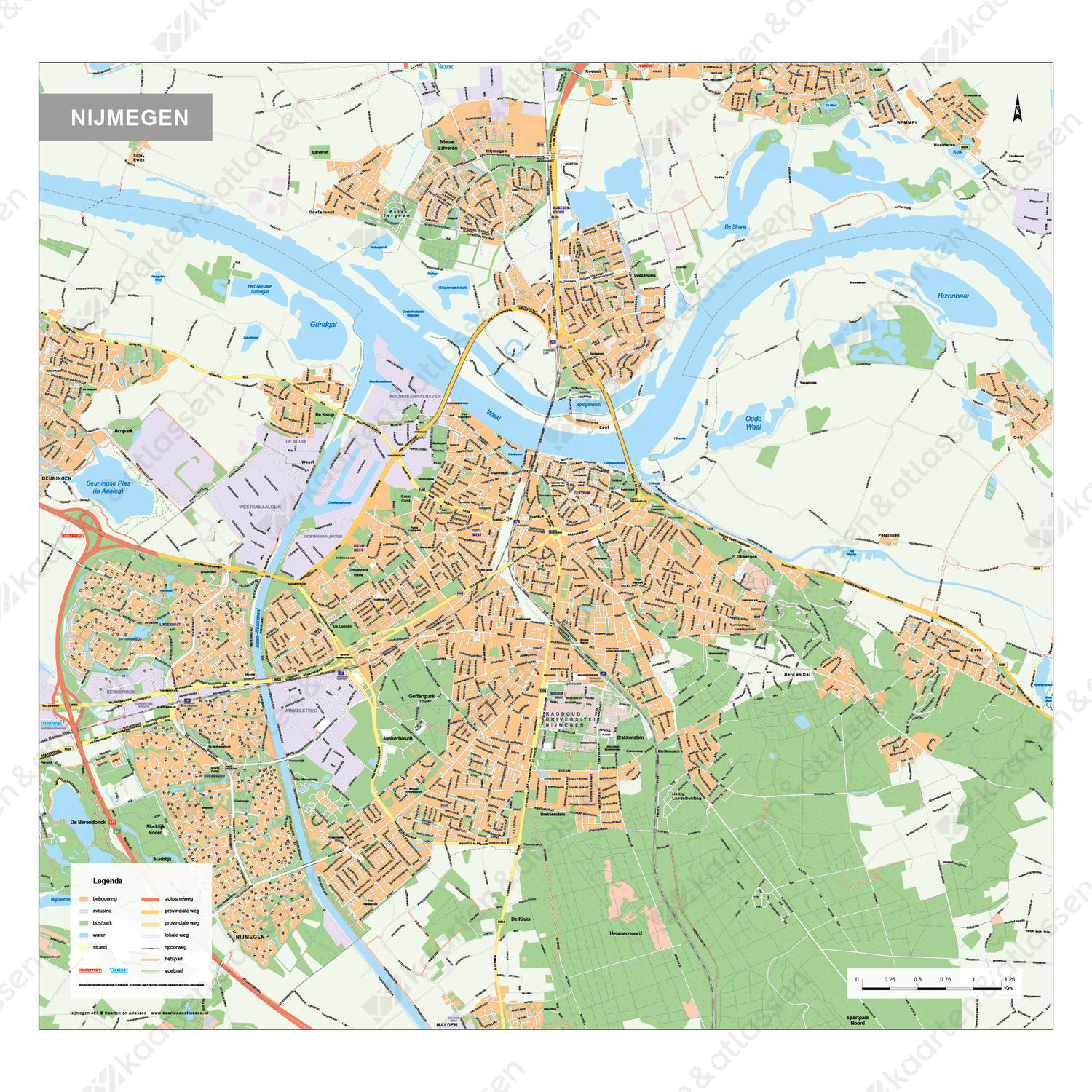 Digitale Kaart Nijmegen Digitale Kaart Nijmegen