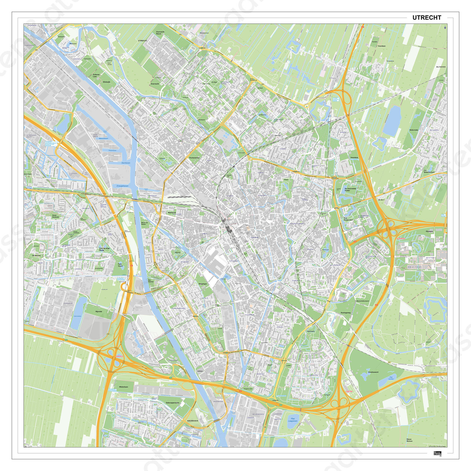 Kaart Utrecht Kaart Utrecht