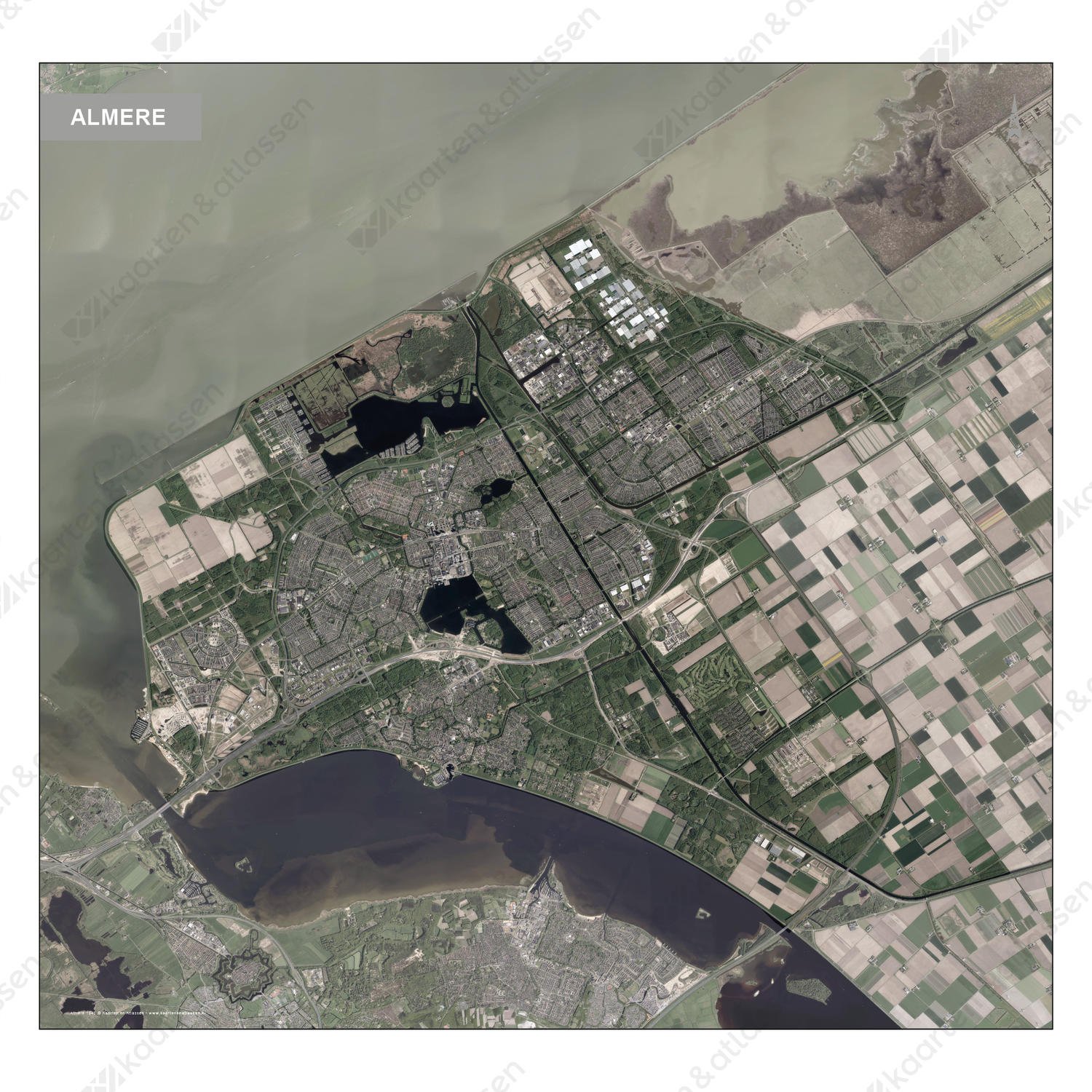 Almere Luchtfoto 1543 Almere Luchtfoto 1543