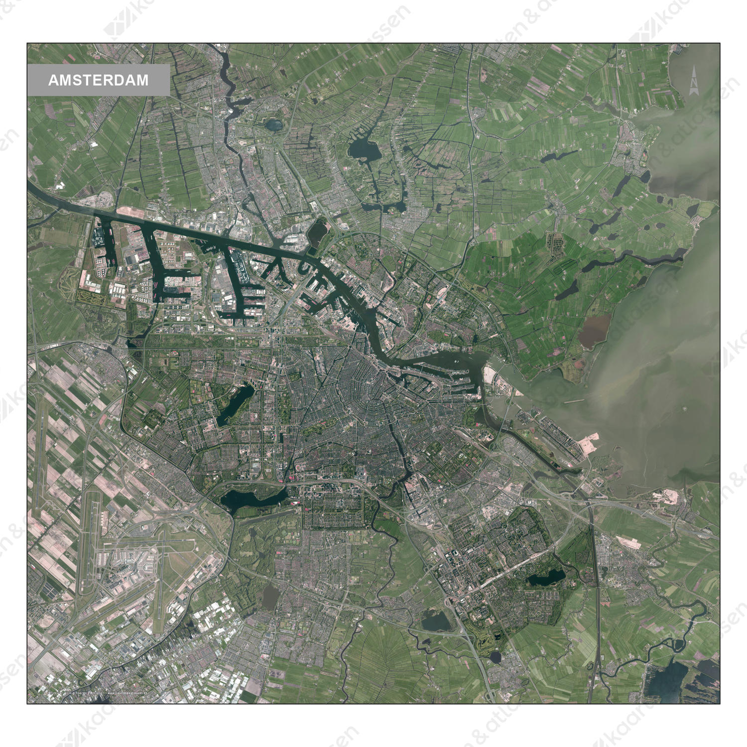 Amsterdam Luchtfoto Amsterdam Luchtfoto