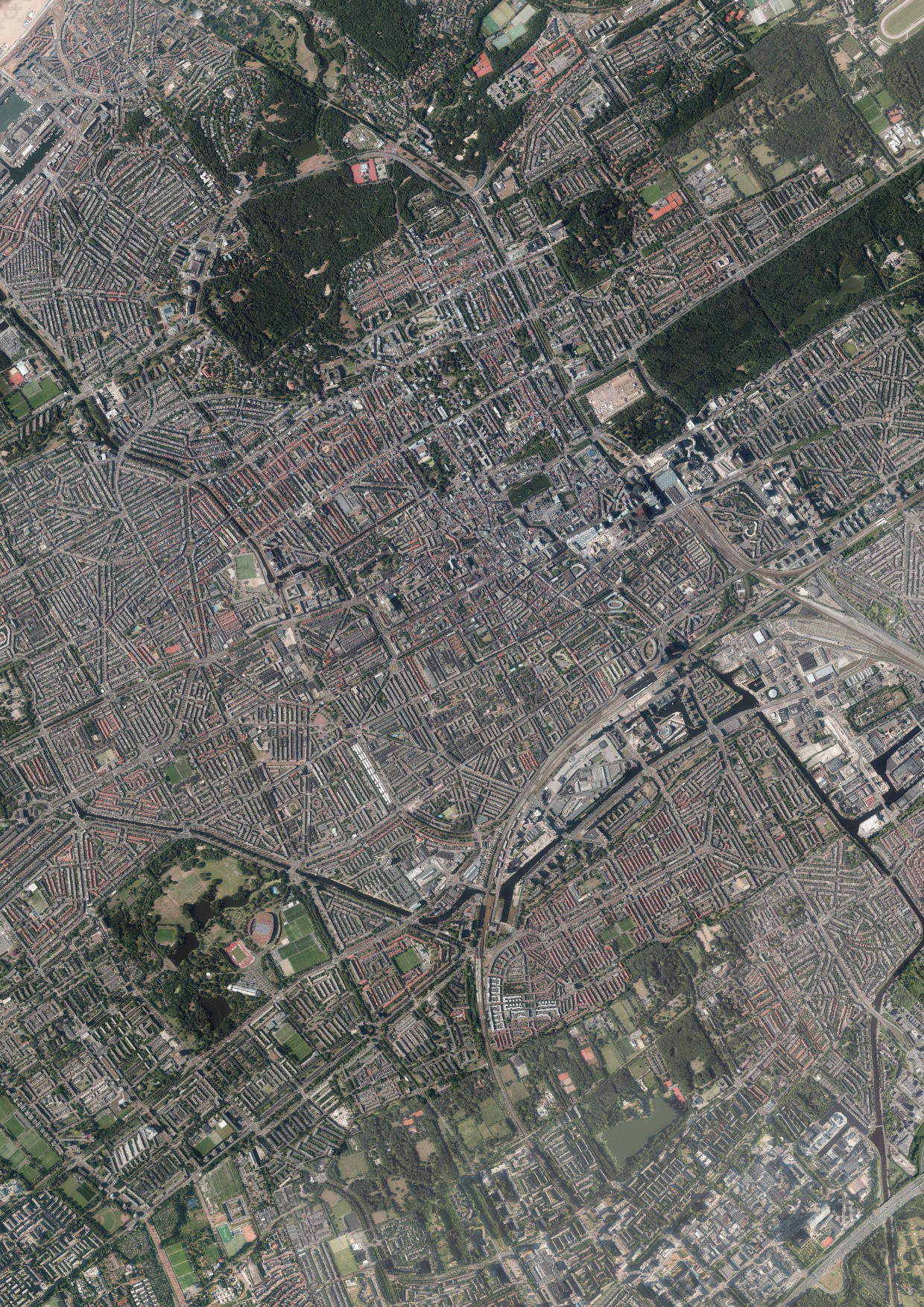 Den Haag Luchtfoto