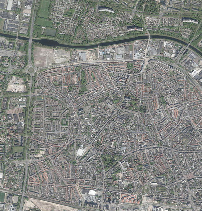 Luchtfoto Tilburg