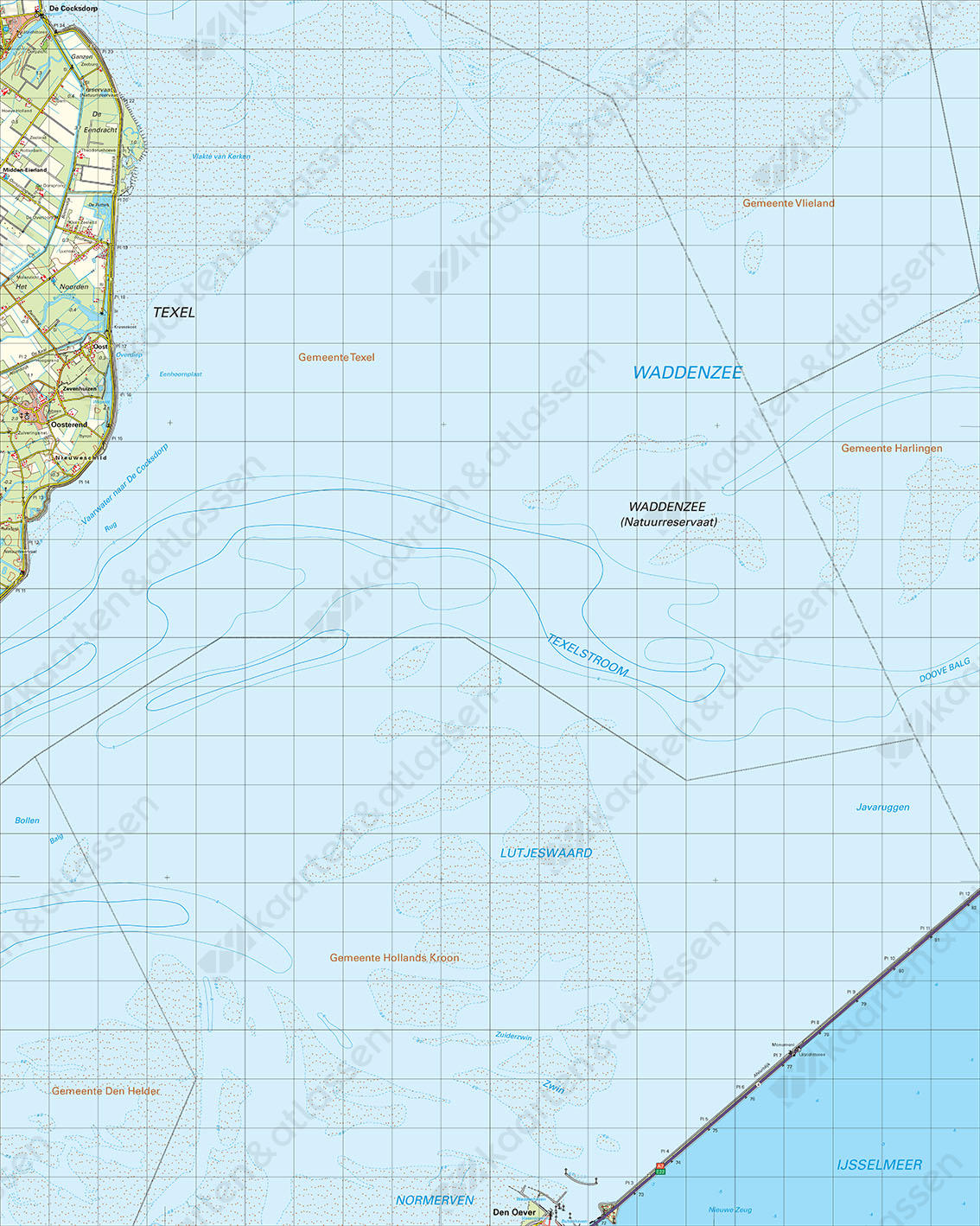 Digitale Topografische Kaart 9 Oost Den Helder