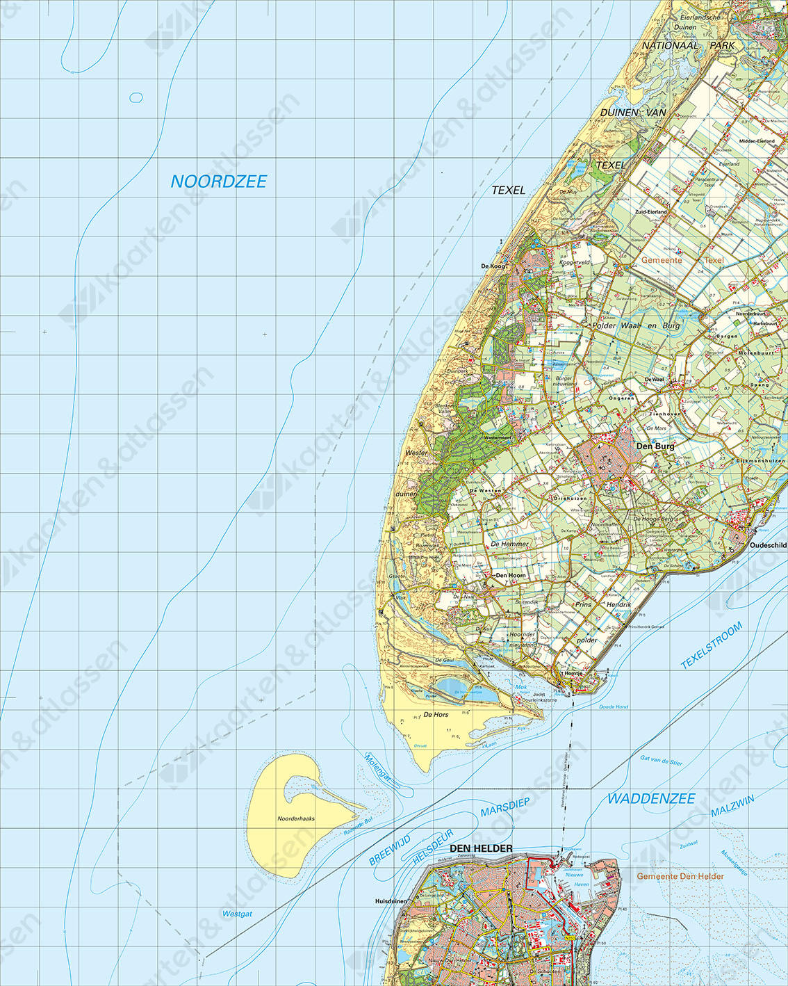 Digitale Topografische Kaart 9 West Den Helder Digitale Topografische Kaart 9 West Den Helder