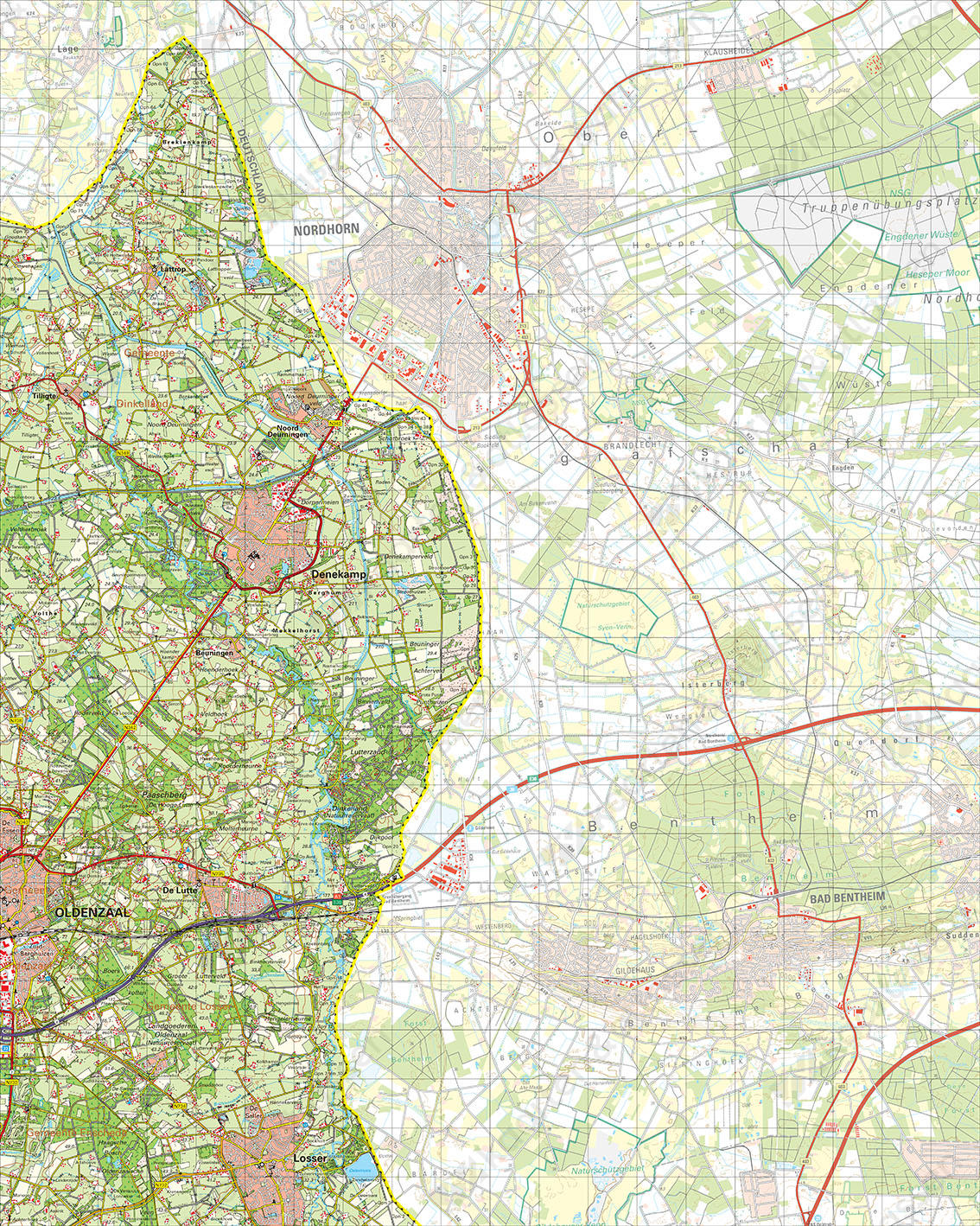 Digitale Topografische Kaart 29 West Denekamp