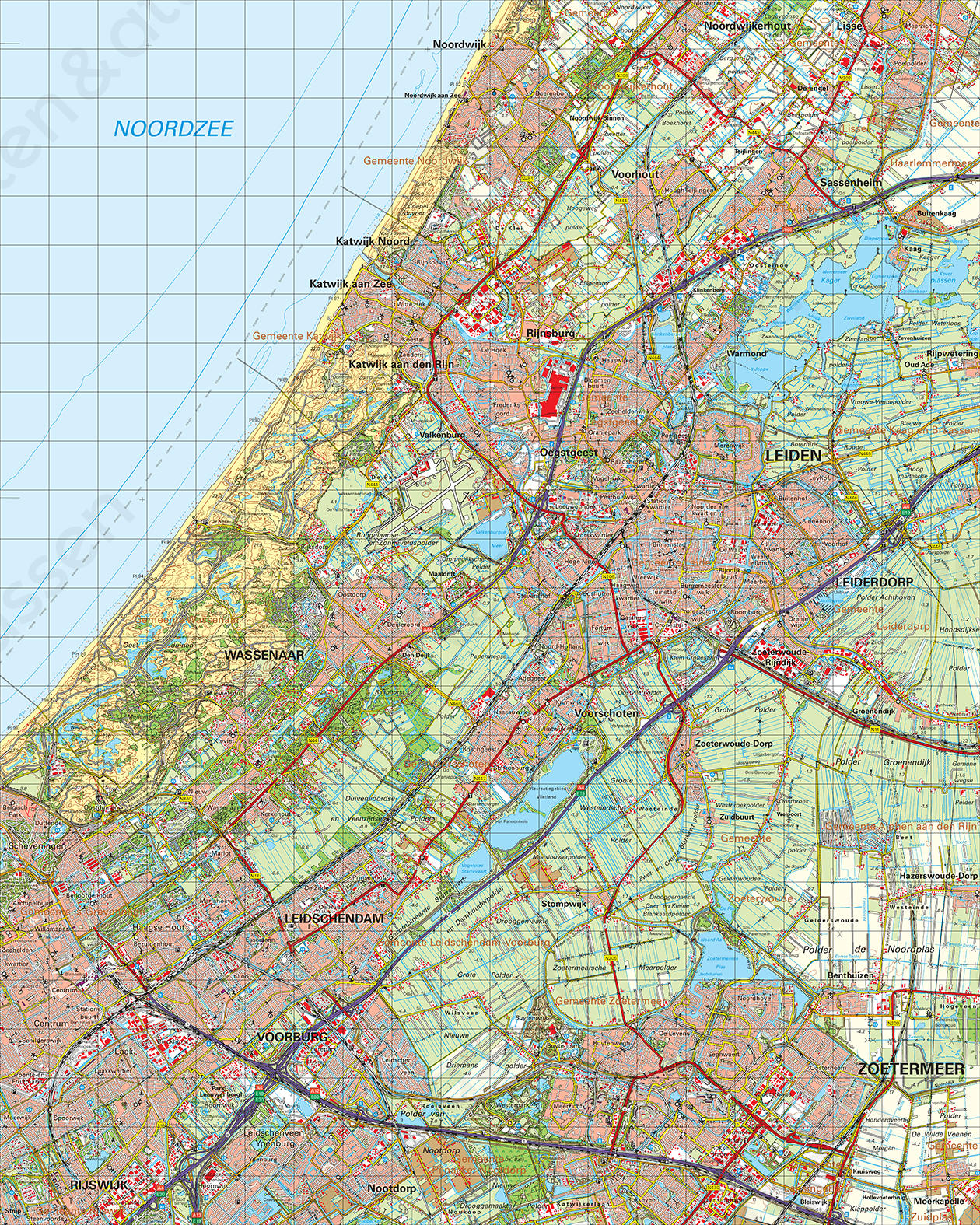 Topografische Kaart 30 Oost 's-Gravenhage  