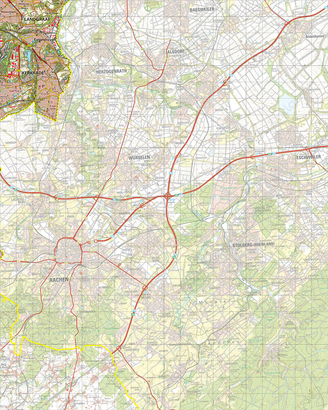 Topografische Kaart 62 Oost Heerlen Topografische Kaart 62 Oost Heerlen