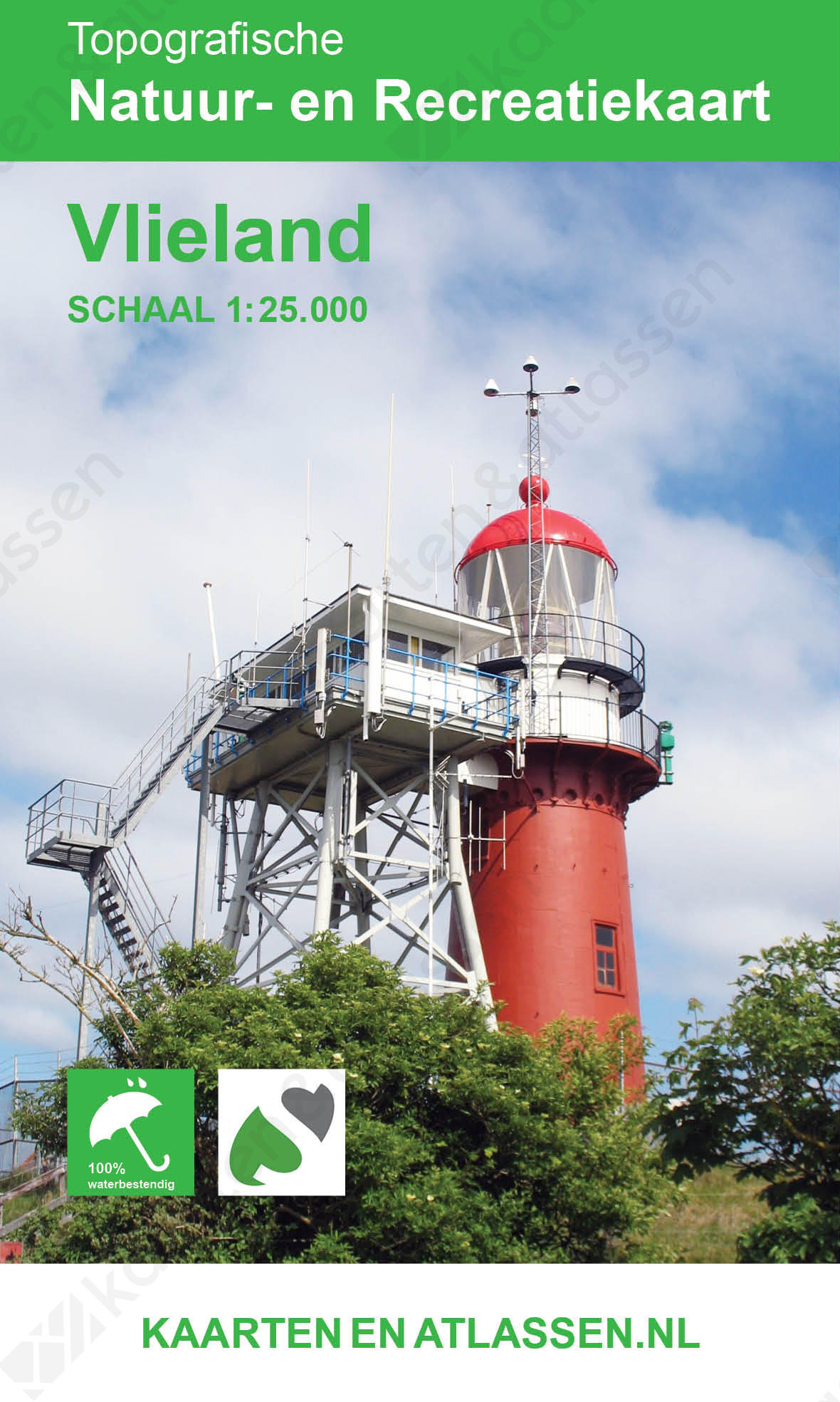 Kaart Vlieland Kaart Vlieland